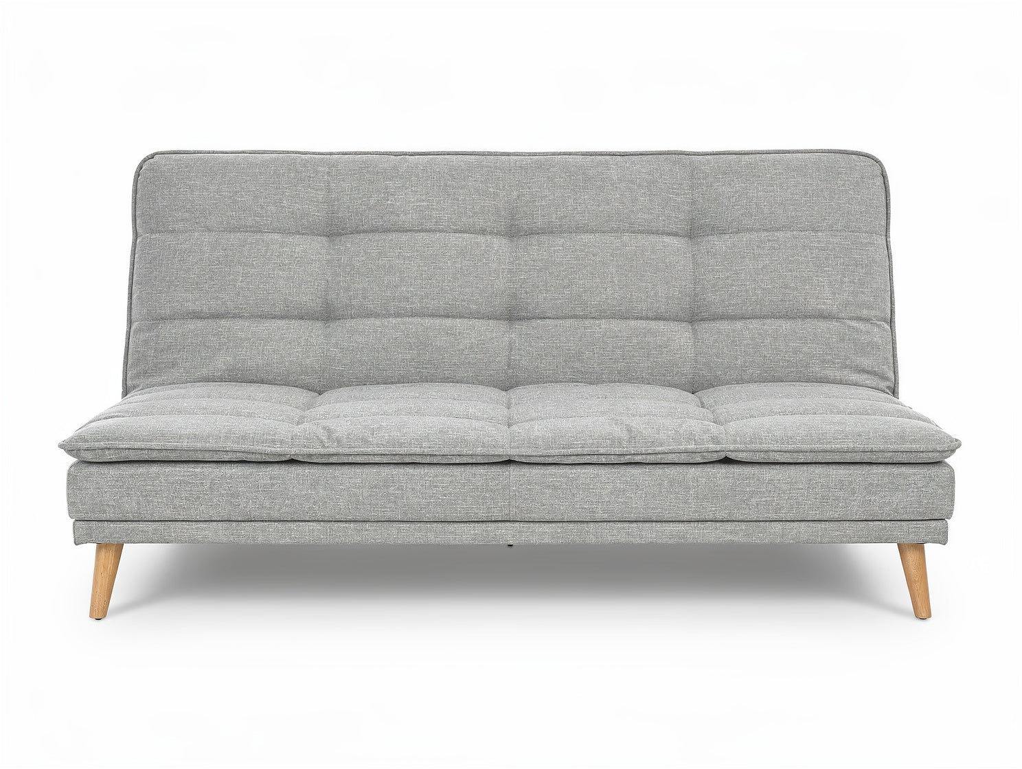 **Sofa rozkładany, szary materiał, nowoczesny design**